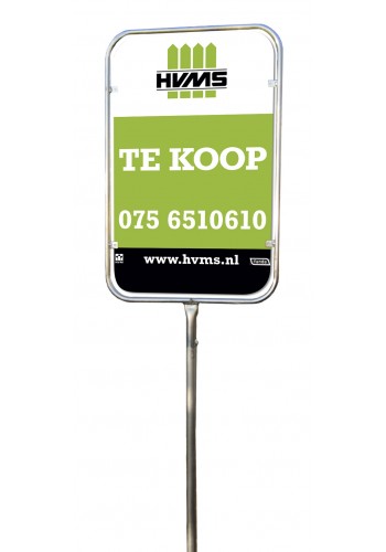 Makelaarsbord Steel
