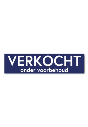 Ultra removable sticker VERKOCHT ONDER VOORBEHOUD