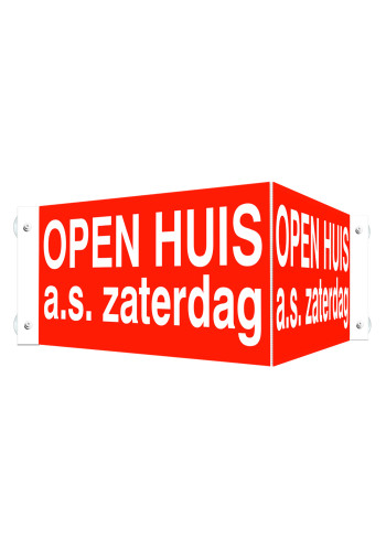 Open Huis V-bord a.s. zaterdag met zuignappen 