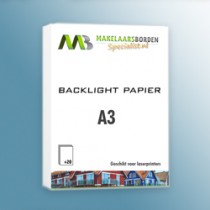 Speciaal backlight papier A3 (20 vel)