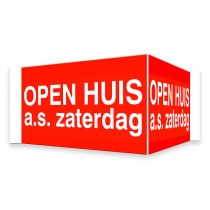 OPEN HUIS V-bord a.s. zaterdag met tape