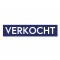 Sticker VERKOCHT blauw