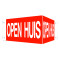 Open Huis V-bord met zuignappen