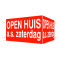 Open Huis V-bord a.s. zaterdag met zuignappen 